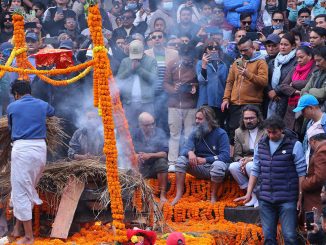 भजन शिरोमणि भक्तराज आचार्यको मंगलबार पशुपति आर्यघाटमा अन्त्येष्टि